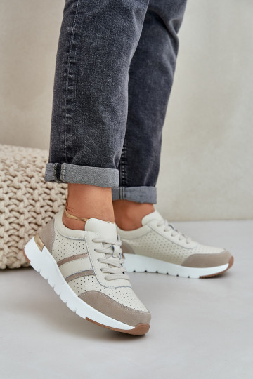 Pealhk Valgus Sneakers tüüpi jalanõud spordijalatsid Pealiste omad beeži värvi Norlexia 2