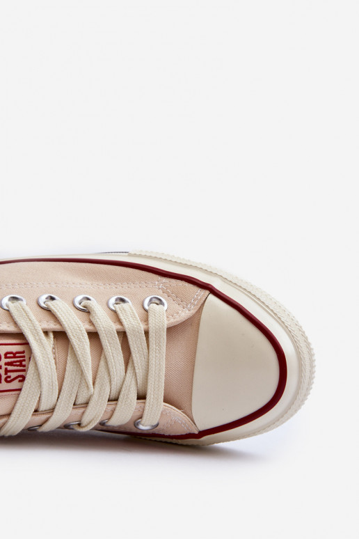 naiste saapad Big Star NN274272 beeži värvi  naiste saapad Big Star NN274272 beeži värvi