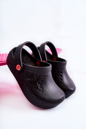 Laste jalanõud Kerged lehvidega  Big Star II375001 Must