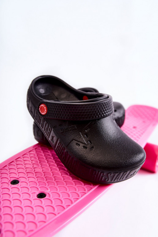 Laste jalanõud Kerged lehvidega  Big Star II375001 Must