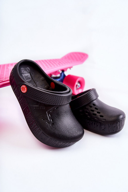 Laste jalanõud Kerged lehvidega  Big Star II375001 Must