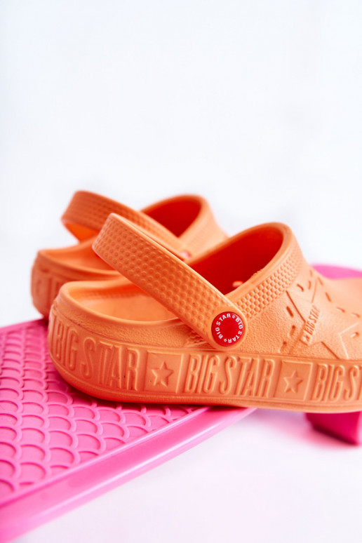 Laste jalanõud Kerged lehvidega  Big Star II375008 oranži värvi Laste jalanõud Kerged lehvidega  Big Star II375008 oranži värvi