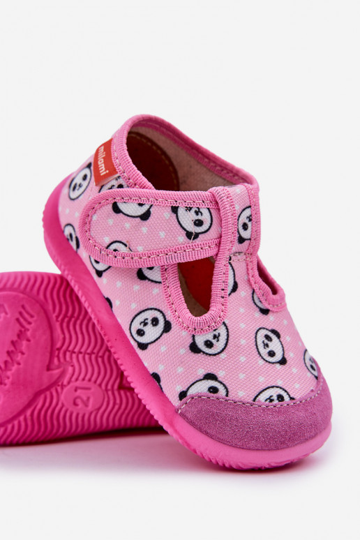 Sussid Milami Lastele elastsed kleeplindidega IN Panda Bear roosa Ambette
