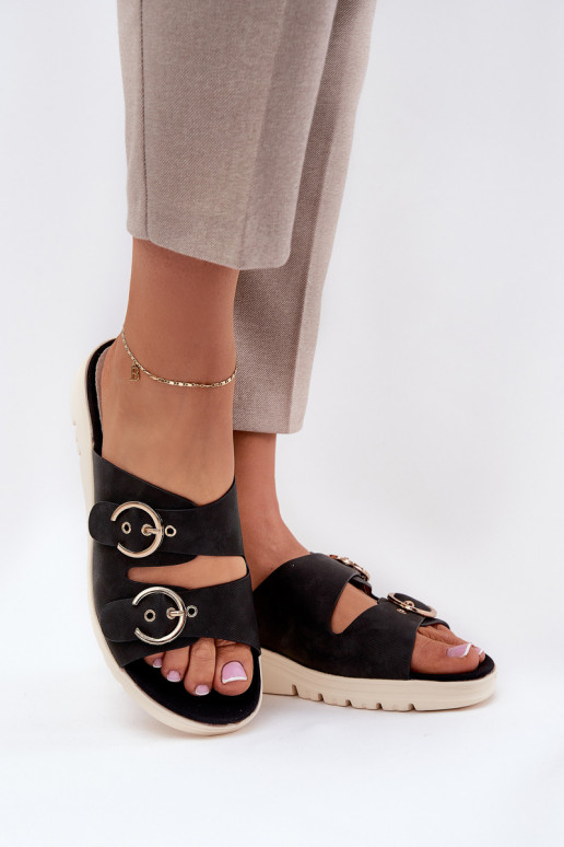  naiste plätud  neetide ja pandlaga Must Hellexia