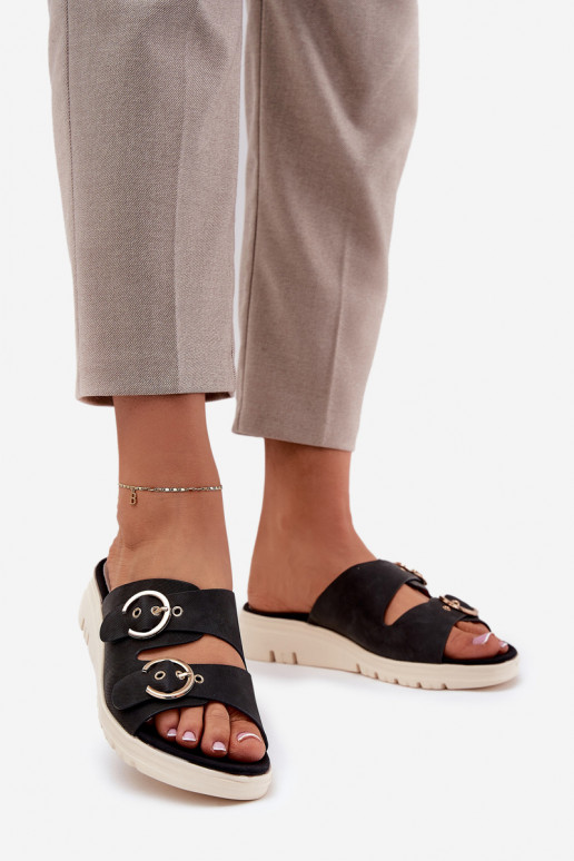  naiste plätud  neetide ja pandlaga Must Hellexia