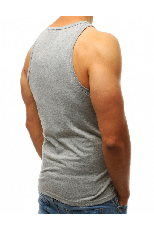 Meeste topp ilma trükita, hall Meeste topp ilma trükita, hall