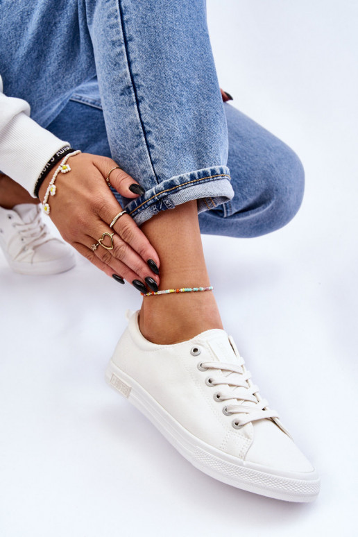 madalad tennised Big Star LL274058 valget värvi   madalad tennised Big Star LL274058 valget värvi