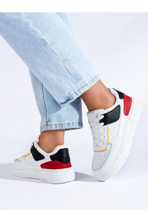  tüüpi jalanõud platvormiga valge värv-