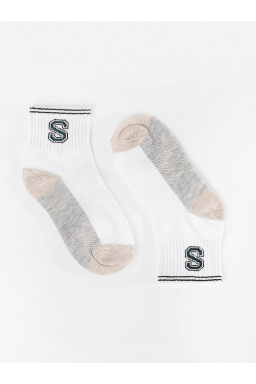 Sokid Shelovet valge värv