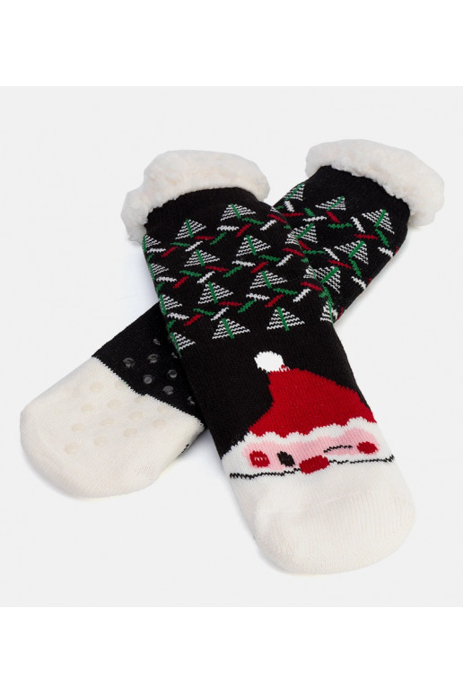 Mustad isoleeritud sokid Santa Claus... Mustad isoleeritud sokid Santa Claus...