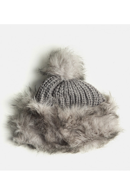 Helehall Leola pom-pom müts