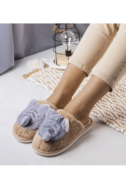 Beežid ja hallid pehmed Bee sussid