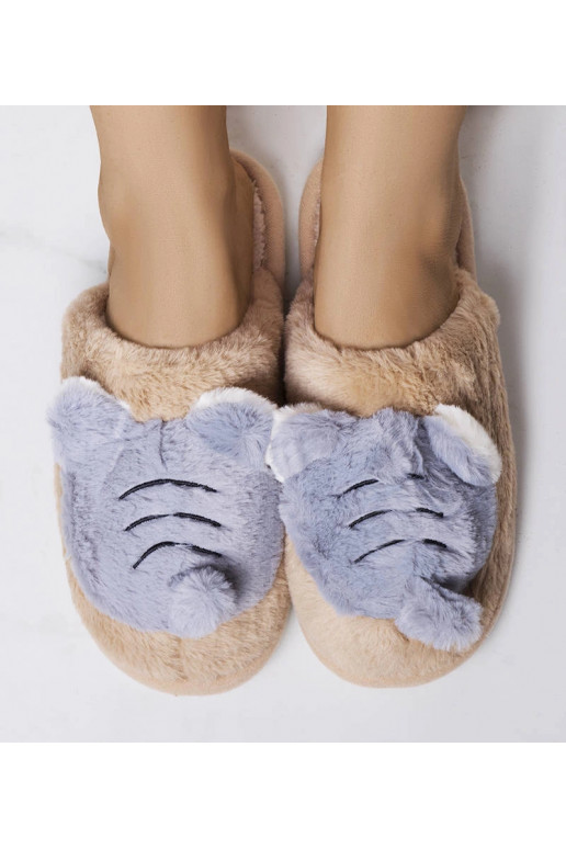 Beežid ja hallid pehmed Bee sussid