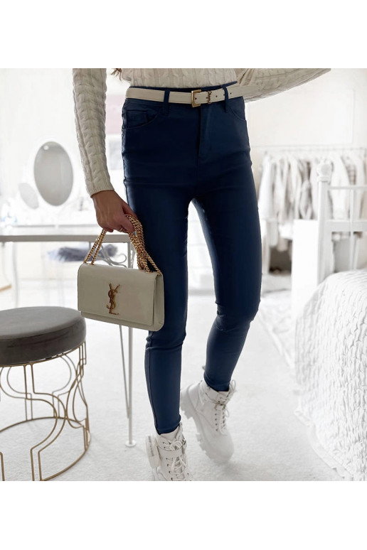 Benicio sinised vahatatud püksid Benicio sinised vahatatud püksid