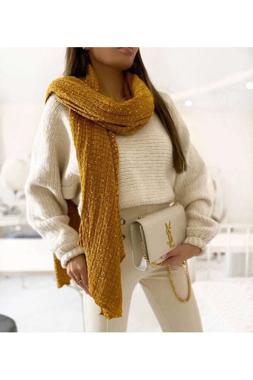 Khalili kollane täpiline sall Khalili kollane täpiline sall