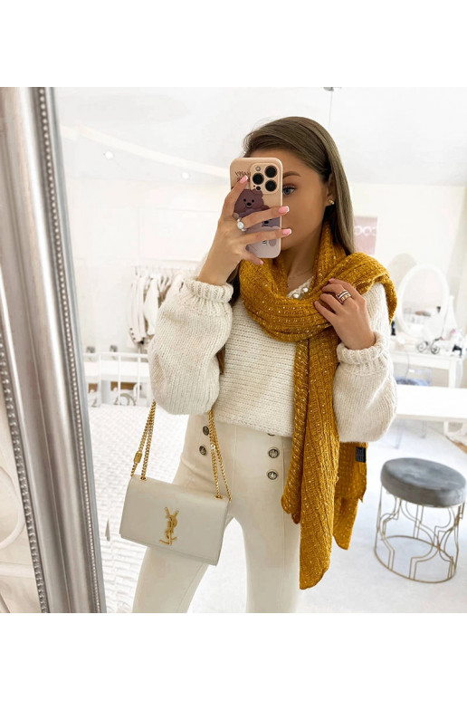 Khalili kollane täpiline sall Khalili kollane täpiline sall