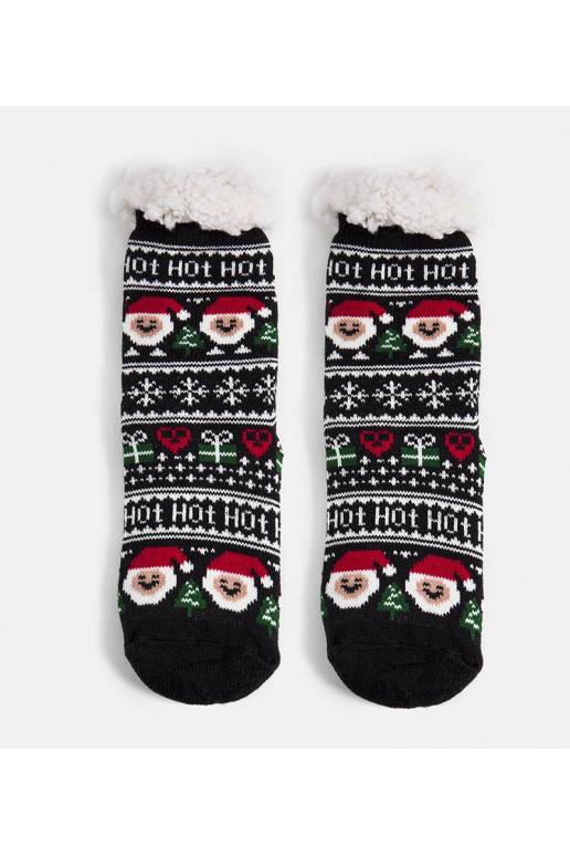 Mustad isoleeritud sokid jõuluvana...