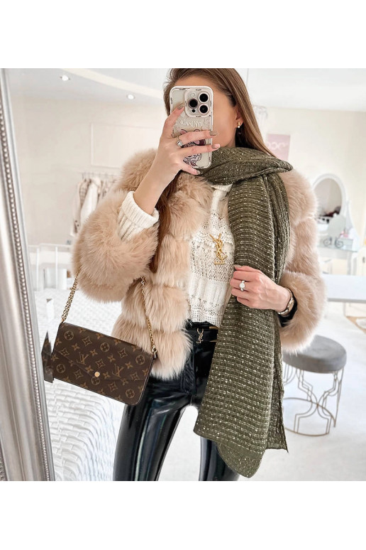 Khalili roheline täpiline sall Khalili roheline täpiline sall