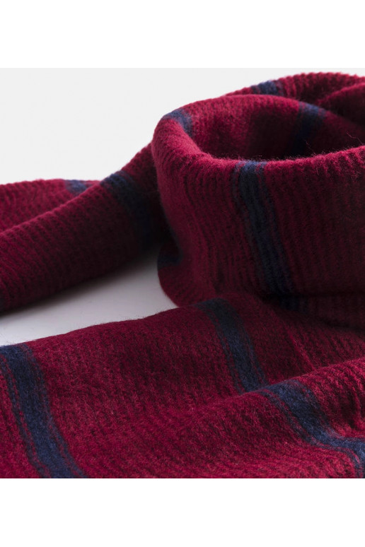 Burgundia merevärvi triipudega sall Kari Burgundia merevärvi triipudega sall Kari