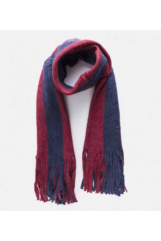 Meresinine ja punane narmastega sall... Meresinine ja punane narmastega sall...