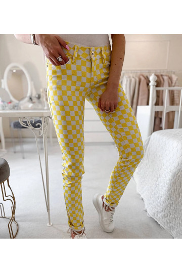 Kollased Bleri ruudulise...