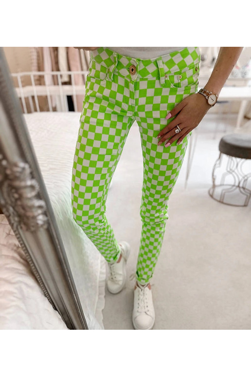 Rohelisest Bleri ruudulisest kangast...