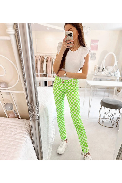 Rohelisest Bleri ruudulisest kangast...