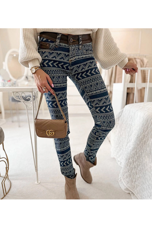 Sinised Turgeoni õmmeldud püksid