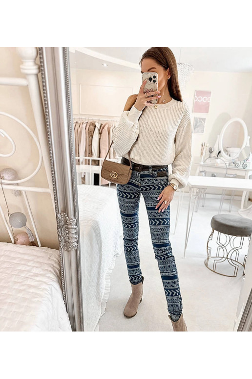 Sinised Turgeoni õmmeldud püksid