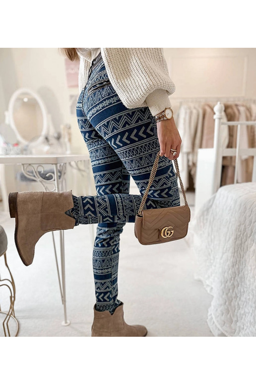 Sinised Turgeoni õmmeldud püksid