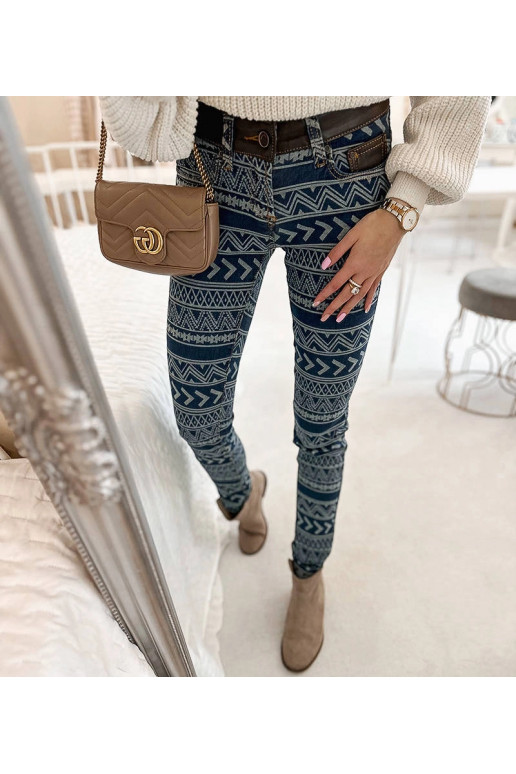 Sinised Turgeoni õmmeldud püksid