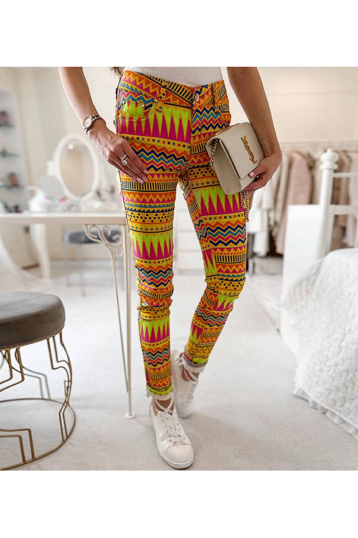 Mitmevärvilised mustriga Briardi püksid