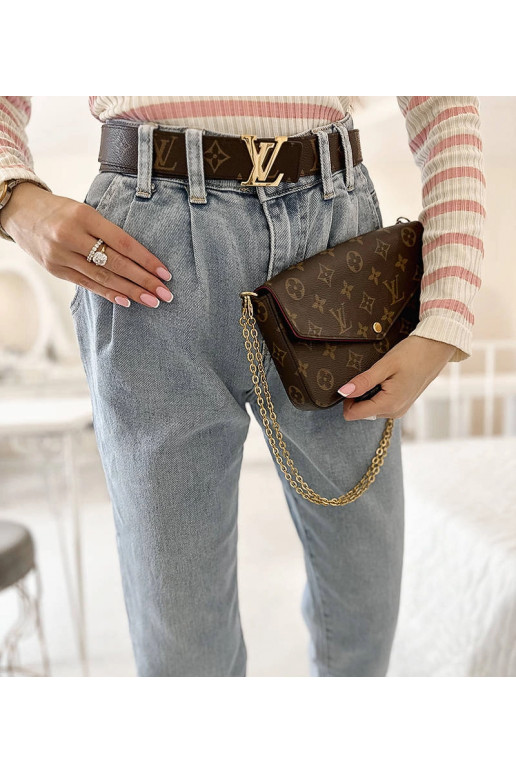 Ailleboust Blue Mom Fit teksad