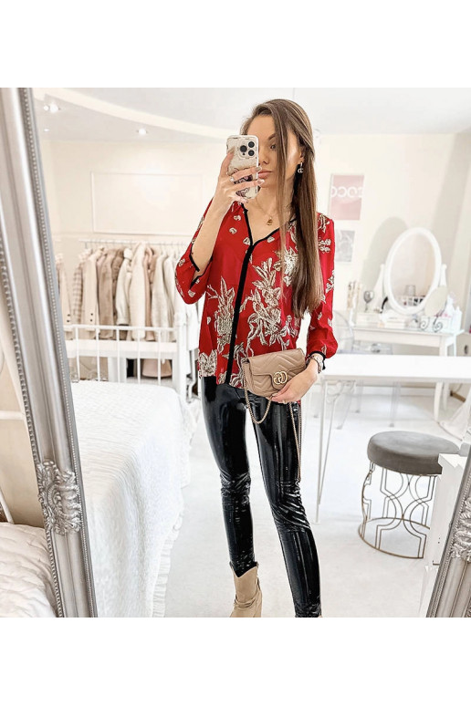 Punase mustriga Salois särk