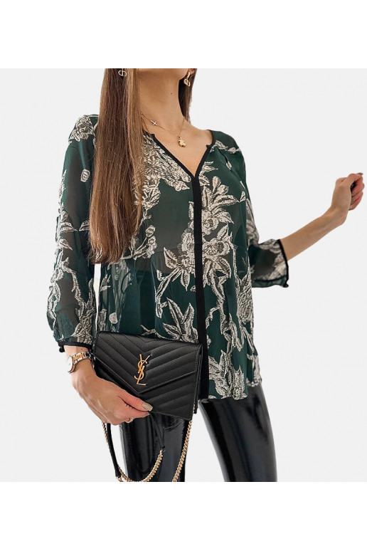 Rohelise mustriga Salois särk