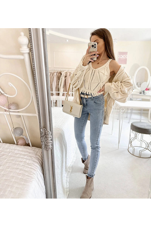 Heledad kõrge vöökohaga teksad Menilia Heledad kõrge vöökohaga teksad Menilia