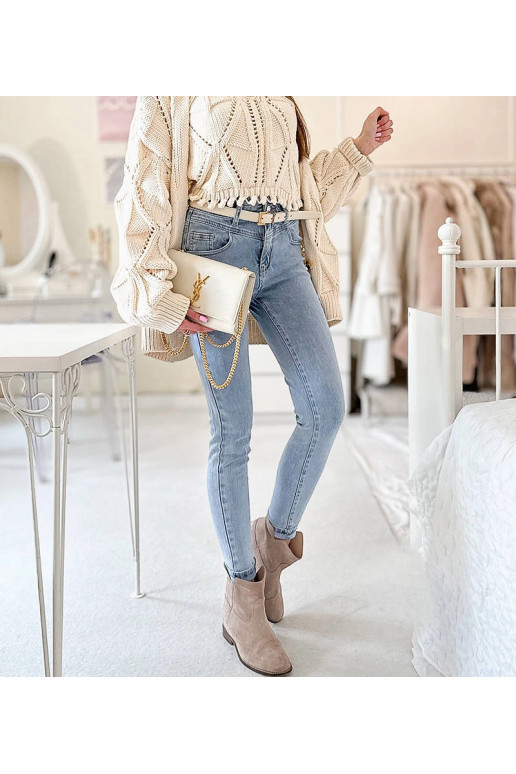 Heledad kõrge vöökohaga teksad Menilia Heledad kõrge vöökohaga teksad Menilia