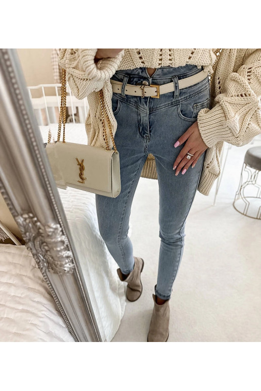 Heledad kõrge vöökohaga teksad Menilia Heledad kõrge vöökohaga teksad Menilia