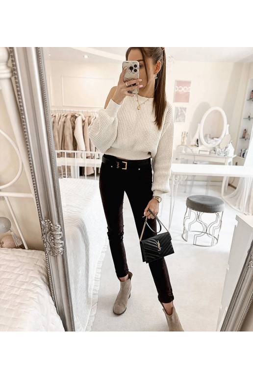 Pruunid Lauzier kangast püksid Pruunid Lauzier kangast püksid