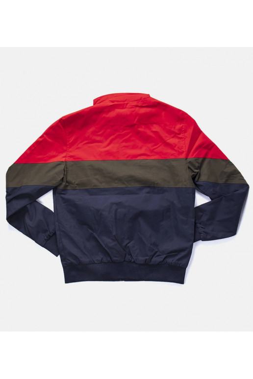 Punane püstkraega meeste jope Marmion