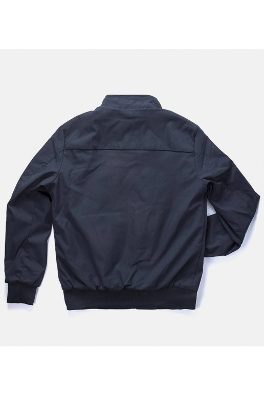 Meeste tumesinine boulé tuulejakk