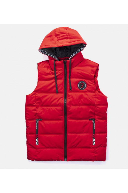 Allaire meeste punane tepitud vest