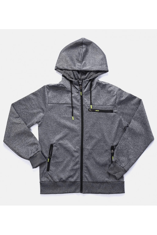 Curtis meeste tumehall kapuuts