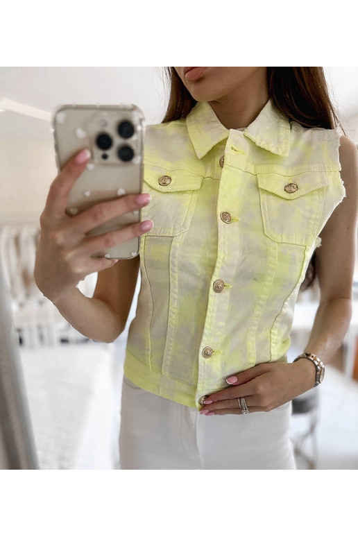 Palerma naiste valge ja kollane vest