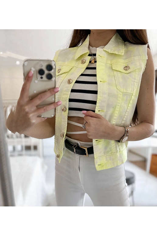 Palerma naiste valge ja kollane vest