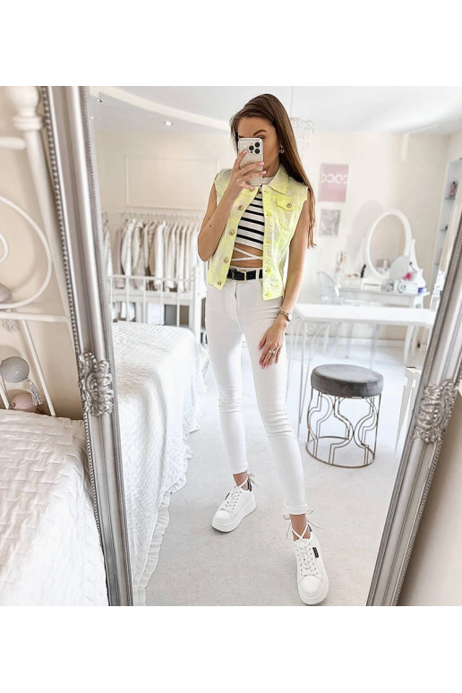 Palerma naiste valge ja kollane vest