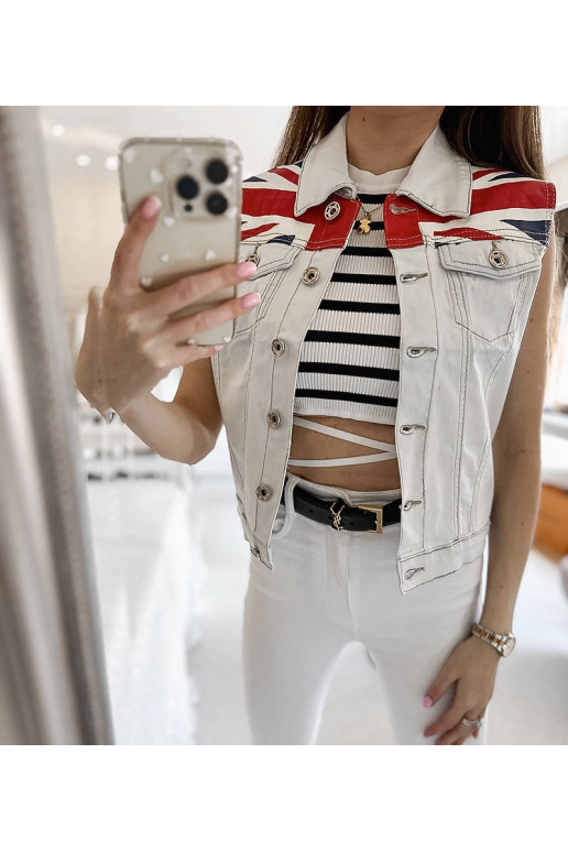 Britty naiste sinine teksavest