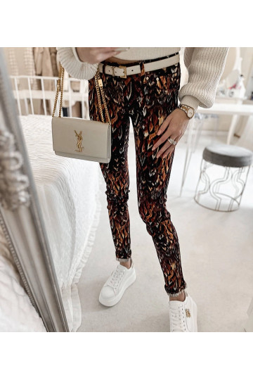 Claude Browni mustriga püksid