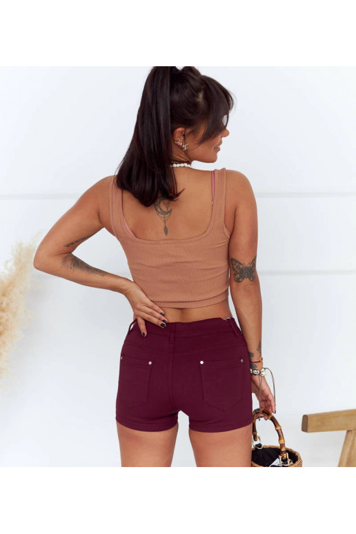 Burgundia Bardos lühikesed püksid Burgundia Bardos lühikesed püksid