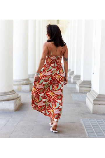 Oranži mustriga maksikleit... 2